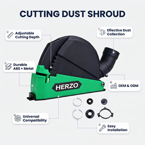 ฝาครอบกันฝุ่น HERZO สำหรับเครื่องเจียรขนาด 115/125 มม. - Product Image 1