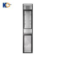 Ascenseur hydraulique personnalisé pour villa, 2 à 6 étages, 400 kg, intérieur/extérieur, sans gaine