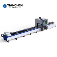 Découpeuse laser à fibre CNC automatique fiable Cypcut pour tubes métalliques ronds/carrés/rectangulaires avec prise en charge AI/LAS