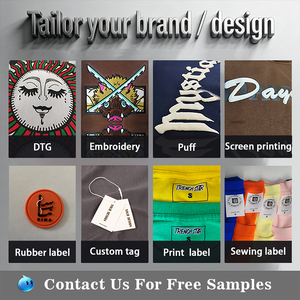 Camiseta de punto de manga corta de verano de la marca retro <span class=keywords><strong>americana</strong></span>, nueva, holgada, informal, de 240 gramos, lavada y antipilling. - Product Image 6