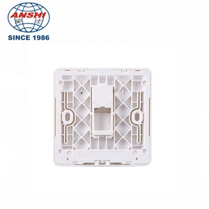86x86 Mét cổng kép 1 cổng Ethernet tường ổ cắm RJ45 mặt tấm CAT5e CAT6 CAT7 Mạng 86 faceplate Viễn Thông sản phẩm - Product Image 2