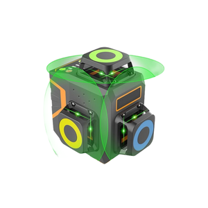 Lazer seviyesi inşaat sınıfı dışında verimli, hassas ve kullanışlı 360 lazer seviyesi yeşil ışın için kullanılır - Product Image 4