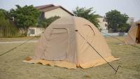 Tente gonflable imperméable de tente de camping de randonnée facile à installer en plein air
