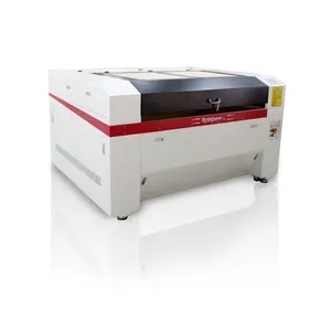 1390 High Performance Jiangsu Wuxi Vacuum Fabric Two Head Table Co2 Laser Cutting Machine