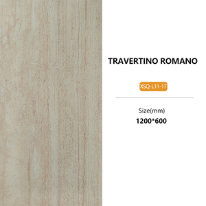 MCM Nuevo Diseño Lineal <span class=keywords><strong>Travertino</strong></span>/Romano Amarillo Color Flexible Cerámica Arcilla Azulejos Con Textura De Piedra Natural - Product Image 5