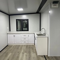 Casa Contenedor Expandible con Techo a Dos Aguas, Plegable, Modular, Prefabricada, Impermeable, Portátil, Australia, 20 pies, 40 pies