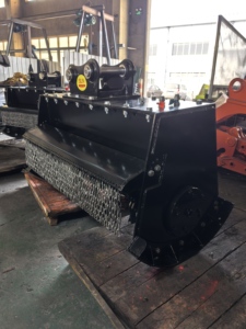 Cortadora de Césped Amarilla RZS con Motor para Excavadoras de 5-8T, 1 Año de Garantía - Product Image 4