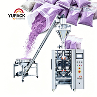 Linea di Confezionamento Verticale Automatica per Polveri con Elevatore a Coclea, Macchina per Confezionamento VFFS di Proteine del Latte in Polvere