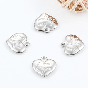 Ciondoli a <span class=keywords><strong>Cuore</strong></span> <span class=keywords><strong>con</strong></span> Zampa di Gatto 12x9mm in Argento Tibetano, Pendenti Antichi per Creazione di Gioielli Fai-da-Te e Artigianato - Product Image 4
