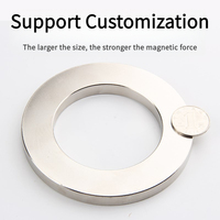 Aimant annulaire personnalisé haute puissance haute intensité N52 Aimant axial magnétisé Moteur Haut-parleur Subwoofer Aimant permanent en néodyme