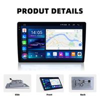 Lecteur Multimédia Radio Android TS18 pour Voiture 7/9/10" Pouces avec Navigation GPS pour Toyota Volkswagen Hyundai Nissan Kia