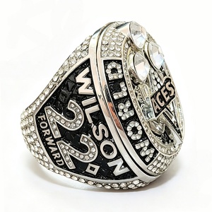 Anillo de Campeonato WNBA Las Vegas Aces 2025 con Incrustaciones de Diamantes de Imitación, Anillo Deportivo para Fanáticos, Joyería de Moda al por Mayor - Product Image 4
