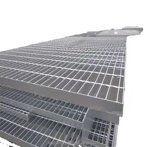 China factory supply Hot Dipped Galvanized Stair Step Steel grating galvanized steel grating floor