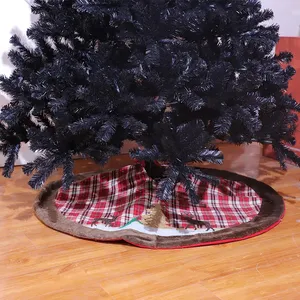 ต้นไม้สีดำสำหรับตกแต่งคริสต์มาส1.2ม. 2022ทำจาก PVC - Product Image 2