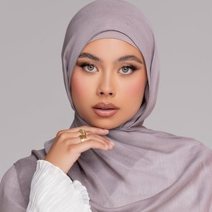 Hot bán trong kho đọc để tàu Đồng bằng phương thức hijab Phù HợP DướI cap Set với breathable vải nhẹ - Product Image 1