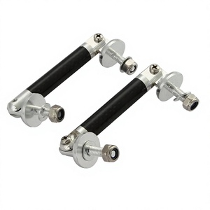 Support de montage télescopique extensible en fibre de carbone et aluminium pour barre de direction de voiture, pour Honda, BMW, Toyota, Mitsubishi - Product Image 2