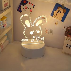 Lámpara de Mesa con Ilusión 3D, Decoración del Hogar, Personajes de Dibujos Animados, Regalos para Niños, Luz Nocturna Acrílica con Diodo Emisor de Luz de <span class=keywords><strong>Astronauta</strong></span> - Product Image 5