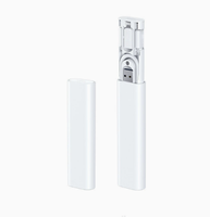 Boîte de rangement pour câble de données Type-C à charge rapide 60W et kit de voyage multifonction avec adaptateur de charge