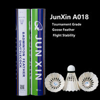 Volants de badminton professionnels en plumes d'oie blanchies, stables et durables, pour l'entraînement et la compétition – Vente directe usine