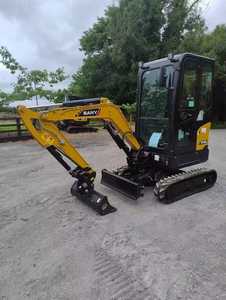 Mini-excavatrice neuve de type SANY SY18C avec accessoires en stock - Product Image 2