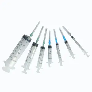 Fabricant de seringue 1ml 2ml 3ml 5ml 20ml 60ml seringue jetable vétérinaire