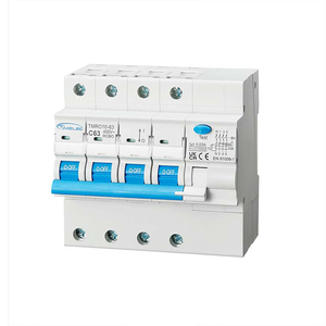 Disjoncteur différentiel miniature électronique 6KA 4P TMRO10-63 de type AC, vente en gros, 40A 63A - Product Image 1
