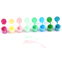 Peintures acryliques Art Rangers en pots de 5 ml * 80 couleurs, haute qualité pour le dessin artistique DIY