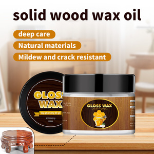 شمع لامع صناعي صلب 200 جرام لاستعادة لمعان الأخشاب، مناسب للأسطح الخشبية مثل خشب الماهوجني - Product Image 1