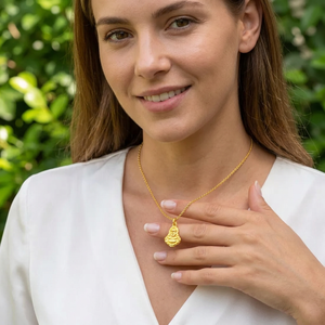 Colgante del Buda Sonriente en Plata de Ley 925, Joyería Espiritual Hecha a Mano, Proveedor Mayorista OEM ODM - Product Image 3