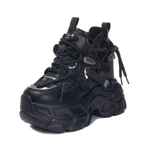 Sapatos Femininos de Plataforma de Alta Qualidade com Sola Grossa de 12cm para Aumento de Altura, Novos Sapatos Esportivos e de Lazer Outono/Inverno 2025 - Product Image 5
