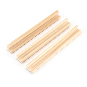 Supports à dominos en bois <span class=keywords><strong>de</strong></span> pin <span class=keywords><strong>de</strong></span> 19 cm <span class=keywords><strong>de</strong></span> qualité supérieure pour jeux <span class=keywords><strong>de</strong></span> dominos Chicken Foot, <span class=keywords><strong>Mexican</strong></span> Train et autres jeux <span class=keywords><strong>de</strong></span> dominos - Product Image 2
