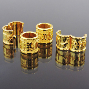 Anillo de Pata de Paloma de Carreras Dorado Personalizado de 8 mm para Aves Canarias - Product Image 2