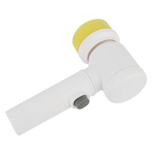 Cepillo de Limpieza Eléctrico Inalámbrico Recargable Multifuncional para Baño, Cocina y Zapatos, con Cepillo de Nylon Blanco - Product Image 2