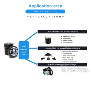 معدات التحلل الحراري من البلاستيك إلى الزيت من هينان لانيينغ، آلة تحلل حراري بسعة 5 طن - Product Image 6