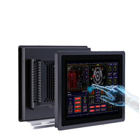 PC industriel embarqué 10,4 pouces avec antenne externe 4G WiFi VGA double COM RS232 USB IP65 étanche en aluminium