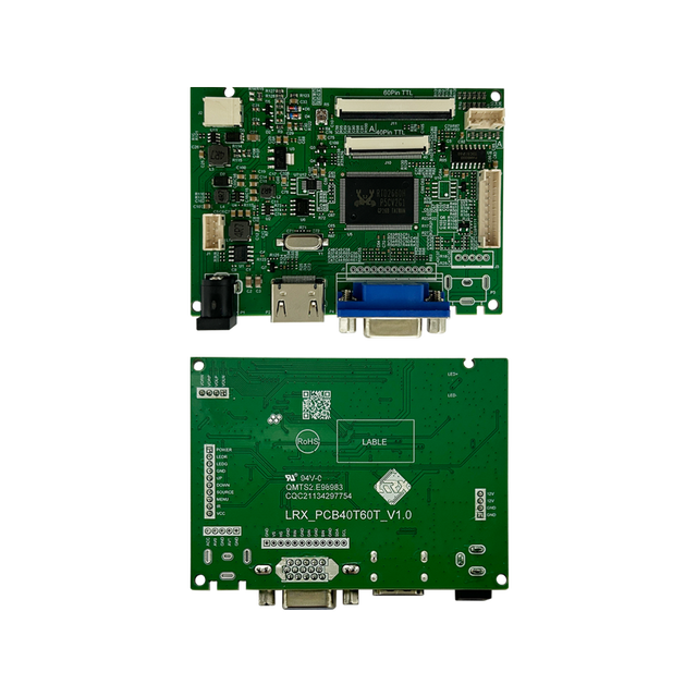 5 7 9 10.1 Inch Lcd Controller Board for Display Panels 1920x1200 VGA LCD Driver Board 40pin 60pin TTL LVDS Controller Board