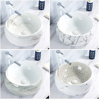 Évier de cuisine de luxe blanc style hôtelier, en céramique à motif marbre, finition brillante, sans trou, avec tablier avant