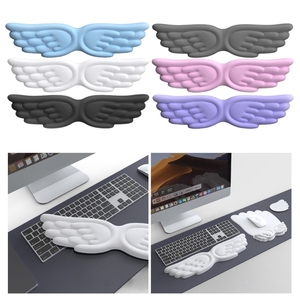 Reposamuñecas Ergonómico Personalizado ODM con Forma de Alas de Ángel y Espuma Viscoelástica para Teclado de Juegos - Product Image 5