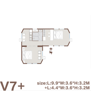 Cápsula Espacial Móvil de Lujo para Hotel, Cabaña Impermeable, Villa Prefabricada, Contenedor de Aluminio, Nuevos Dormitorios Chinos, Apartamento - Product Image 6