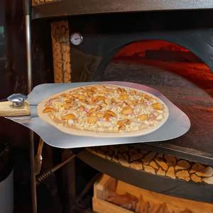 <span class=keywords><strong>Pala</strong></span> de <span class=keywords><strong>pizza</strong></span> de aluminio resistente a altas temperaturas con mango de madera plegable giratorio desmontable <span class=keywords><strong>para</strong></span> hornear <span class=keywords><strong>pizza</strong></span> y pan caseros - Product Image 4