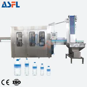 Suitable Price Full Automatic Rotary Type 200ml 330ml pet bottle water filling labeling Water Filling Machine