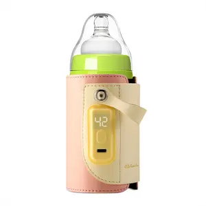 新生児用粉ミルクサーモスタットUsb充電断熱インスタントボトルウォーマー