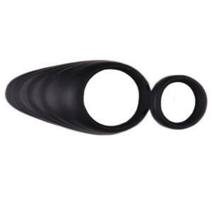 Weiche Silikon-Sexspielzeuge für Männer zur Verzögerung der Ejakulation Wasserdichter Doppel-Penisring für Männer Doppelter Penisring für Männer Dildo - Product Image 3
