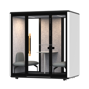 Cabina <span class=keywords><strong>de</strong></span> Oficina Insonorizada Moderna Comine, Espacio <span class=keywords><strong>de</strong></span> Trabajo Acústico Modular y Portátil para <span class=keywords><strong>Coworking</strong></span>, Oficina Corporativa, Hospital, <span class=keywords><strong>Sala</strong></span> <span class=keywords><strong>de</strong></span> Estar - Product Image 5