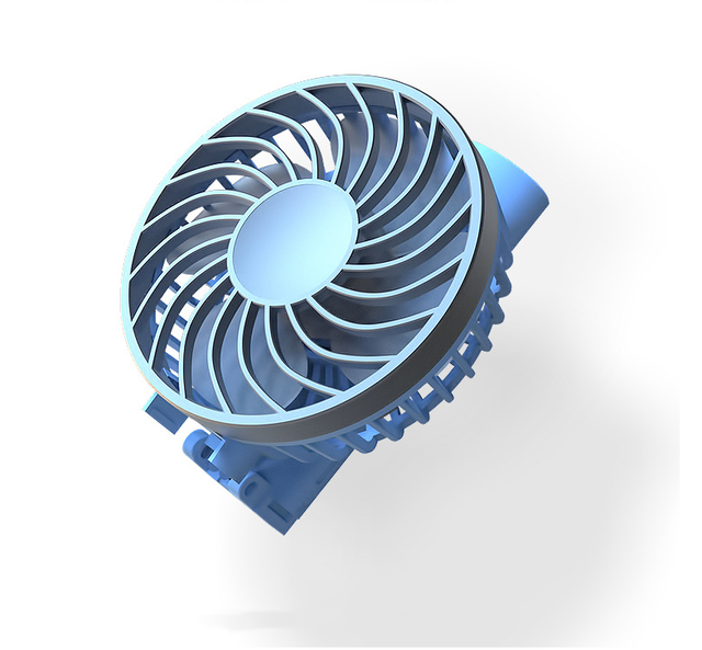 Custom Alloy Portable Battery Operated 360 Degree Rotation Mini USB Rechargeable Air Cooling Fan 4-10 Hours Working Time 3.5H