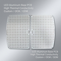 Base de circuit imprimé en aluminium à haute conductivité thermique pour LED, 1,2 mm, 35 µm, pour éclairage LED