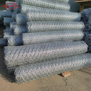 Hexagonal Chain Link Mesh Low-Carbon Iron <b>Wire</b> Rockfall Protection <b>Netting</b> Reinforced Gabion - Product Image 3