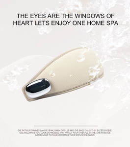 Pemijat mata getaran panas tanpa kabel, perangkat Perawatan Mata pengisian daya USB desain portabel rumah - Product Image 4