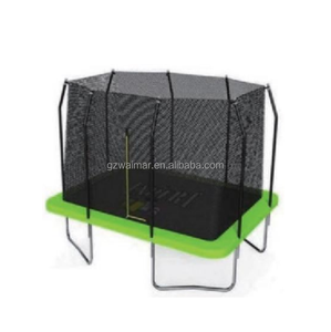 Trampoline d'extérieur pour enfants et adultes avec <span class=keywords><strong>filet</strong></span> de sécurité et rembourrage à ressort, 6/8/10/12/14/16/18ft - Product Image 2