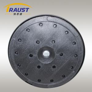 Dayanıklı siyah geri çekilebilir kemer bariyer Stanchion kuyruk standları sonrası kaldırım güvenlik bariyerleri trafik yönetimi Metal trafik - Product Image 6